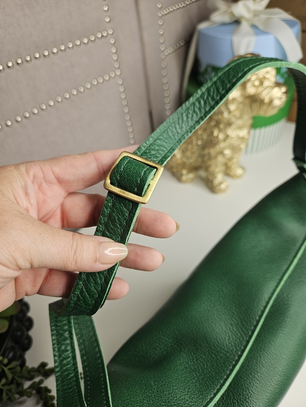Portland Leather Goods Large Koala Bacalar Green - Picture 6 of 14